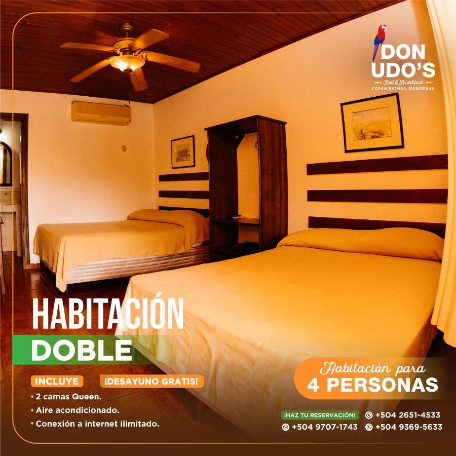 Hotel Don Udos Bed & Breakfast Copán Εξωτερικό φωτογραφία
