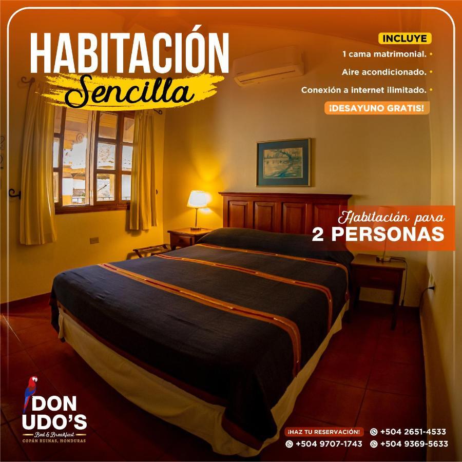 Hotel Don Udos Bed & Breakfast Copán Εξωτερικό φωτογραφία