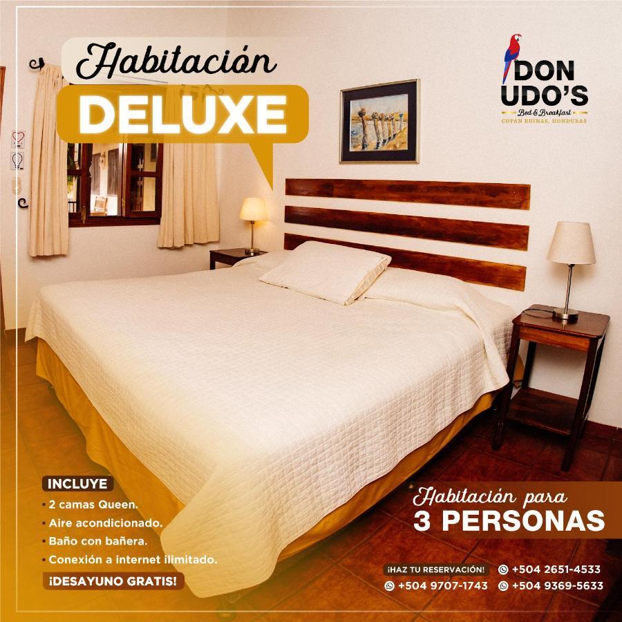 Hotel Don Udos Bed & Breakfast Copán Εξωτερικό φωτογραφία
